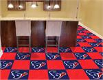 Houston Texans 20 Piece Carpet Tile Set
