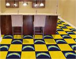 San Diego Chargers 20 Piece Carpet Tile Set