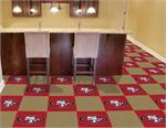 San Francisco 49ers 20 Piece Carpet Tile Set