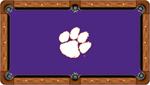 Clemson Tigers Billiard Table Felt, Style 2