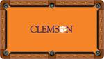 Clemson Tigers Billiard Table Felt, Style 5