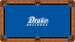 Drake University Bulldogs Billiard Table Felt, Style 2