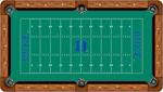 Duke Blue Devils Billiard Table Felt, Style 1