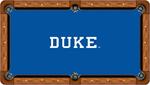 Duke University Blue Devils Billiard Table Felt, Style 3