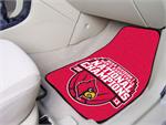 Louisville Cardinals 2013 NCAA Champions Carpet Car Mats