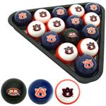 Auburn Tigers Billiard Balls