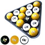 Georgia Tech Yellow Jackets Billiard Balls
