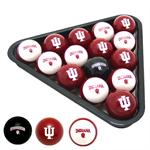Indiana Hoosiers Billiard Balls