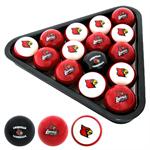 Louisville Cardinals Billiard Balls
