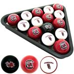 South Carolina Gamecocks Billiard Balls