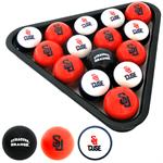 Syracuse Orangemen Billiard Balls