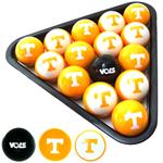 Tennessee Volunteers Billiard Balls
