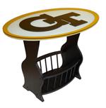 Georgia Tech Logo End Table