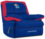 Kansas Jayhawks Home Team Recliner