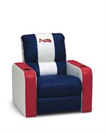 Atlanta Braves Dreamseat Leather Recliner