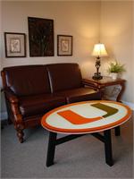 Miami Hurricanes Coffee Table