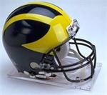 Michigan Wolverines Full Size Authentic Helmet