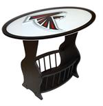 Atlanta Falcons Logo End Table
