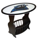 Carolina Panthers Logo End Table