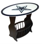 Dallas Cowboys Logo End Table