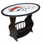 Denver Broncos Logo End Table