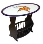 Minnesota Vikings Logo End Table