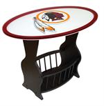 Washington Redskins Logo End Table