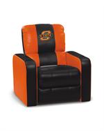 Oklahoma State Cowboys Dreamseat Leather Recliner
