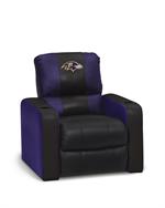 Baltimore Ravens Dreamseat Leather Recliner