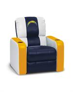 San Diego Chargers Dreamseat Leather Recliner