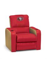 San Francisco 49ers Dreamseat Leather Recliner