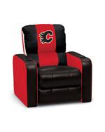 Calgary Flames Dreamseat Leather Recliner