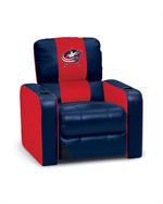 Columbus Blue Jackets Dreamseat Leather Recliner