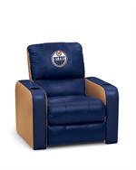 Edmonton Oilers Dreamseat Leather Recliner
