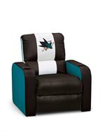 San Jose Sharks Dreamseat Leather Recliner