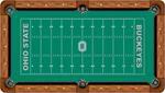 Ohio State Buckeyes Billiard Table Felt, Style 1