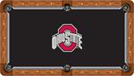 Ohio State Buckeyes Billiard Table Felt, Style 3