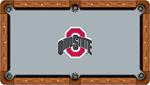 Ohio State Buckeyes Billiard Table Felt, Style 4