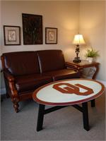 Oklahoma Sooners Coffee Table