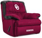 Oklahoma Sooners Home Team Recliner