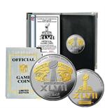 Super Bowl XLVII Official 2 Tone Flip Coin