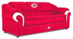Cincinnati Reds Pub Sofa