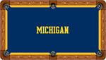 Michigan Wolverines Billiard Table Felt, Style 5