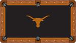 Texas Longhorns Billiard Table Felt, Style 2