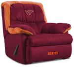 Virginia Tech Hokies Home Team Recliner
