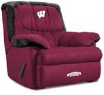 Wisconsin Badgers Home Team Recliner