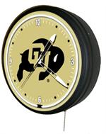 Colorado Buffaloes 20 Inch Jumbo Neon Clock