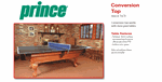 Prince Table Tennis Pool Table Conversion Top