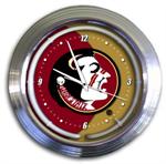 Florida State Seminoles 14 Inch Neon Clock