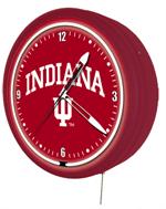 Indiana Hoosiers 20 Inch Jumbo Neon Clock
